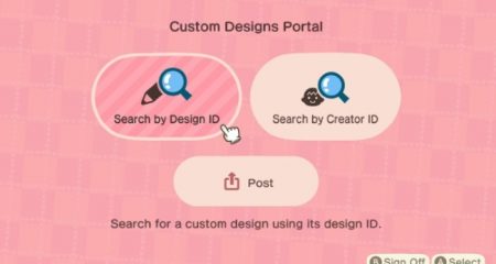search for an individual design, select “Search by Design ID