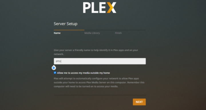 Allow me to access my media outside my home.