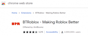 Installing BTRoblox Extension