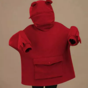 Where to Get Karl Jacobs Frog Hoodie red