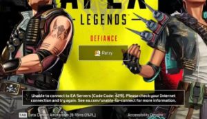 Apex Legends Error Code 429