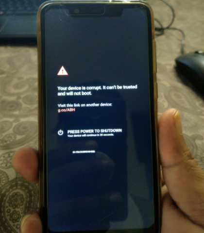 Easy Fix Your Device is Corrupted and Cannot Be Trusted and Will Not Boot