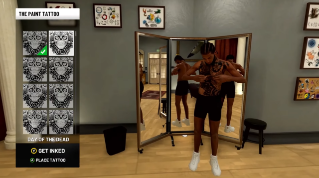 How to Get Neck Tattoos on 2K22 without Superstar