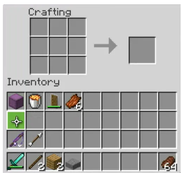 open the Crafting Menu.