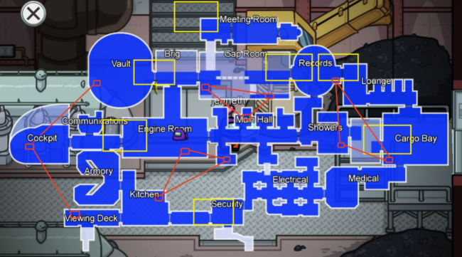 The Airship Vent Locations