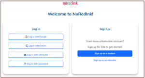 NoRedInk Log In
