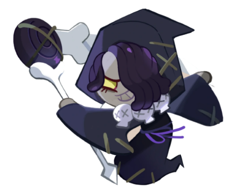 Licorice Cookie Run Topping