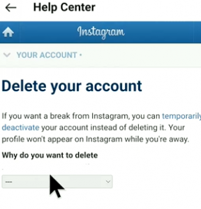 Curated visual reference: Some Ways To Delete Instagram Account Permanently And Temporarily Photo Inspiration