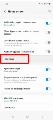  Hide apps in Android