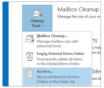 How to Set Up Email Archiving in Outlook 2016 and Outlook 365