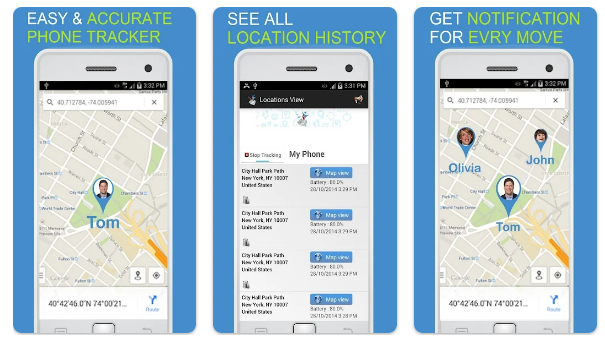 Phone Tracker Family Locator App