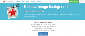 Remove your photo background with Photoscissors
