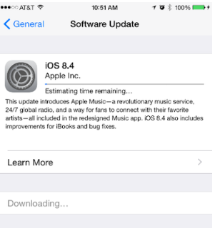 installation and updating of the latest version of iOS on your device