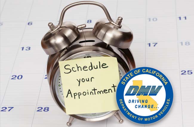 DMV Schedule Appointment List