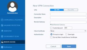FortiClient VPN Configuration