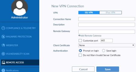 FortiClient VPN Configuration