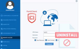 How to Uninstall FortiClient in Windows 10 & 11