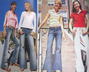 Retro Fashion Trends Resurfacing - 90s Fashion Flared Jeans