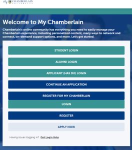 Chamberlain Student Portal