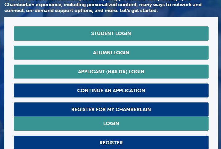 Chamberlain Student Portal