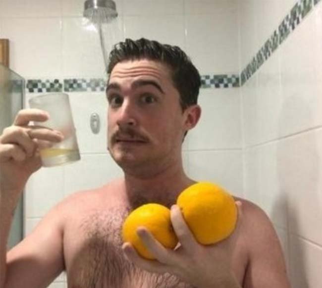 Eating Oranges While Bathing (California)