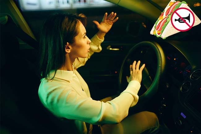 Honking Near Sandwich Shops After 9 PM (Arkansas)