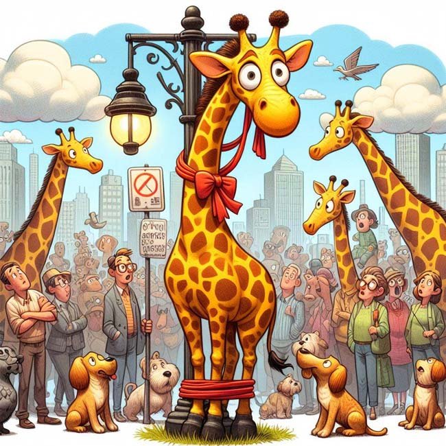 Tying Giraffes to Telephone Poles or Streetlights (Georgia)