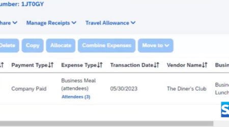 How to Add Attendees to SAP Concur Expense