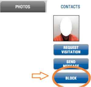 How to Block an Inmate Contact on Getting Out 5