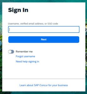How to Connect to the SAP Concur App 3