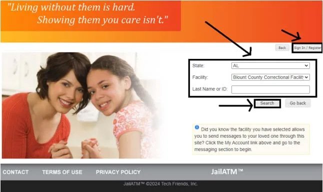 How to Do JailATM Inmate Search 1