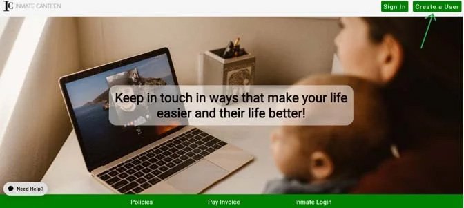 How to Setup your Inmate Canteen Account Team 3