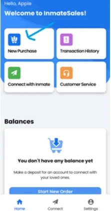 Register for Inmate Sales Account 5