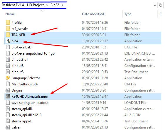Resident Evil 4 UHD Ultimate - HD Project Trainer by Raz0r Download & Installation Guide