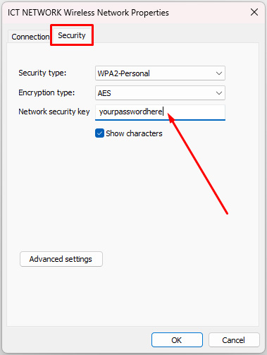 How to View WiFi Password with ncpa.cpl command 3