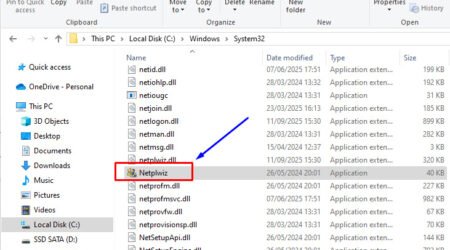 Netplwiz Command Disable Password for Auto Login on Windows 11-10