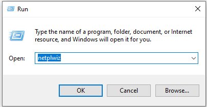 Netplwiz Command Disable Password for Auto Login on Windows 11-10 part 2