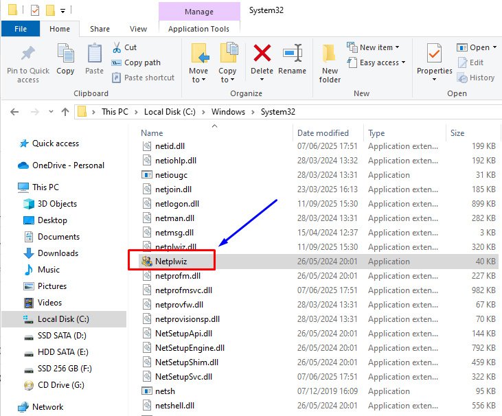 Netplwiz Command Disable Password for Auto Login on Windows 11-10