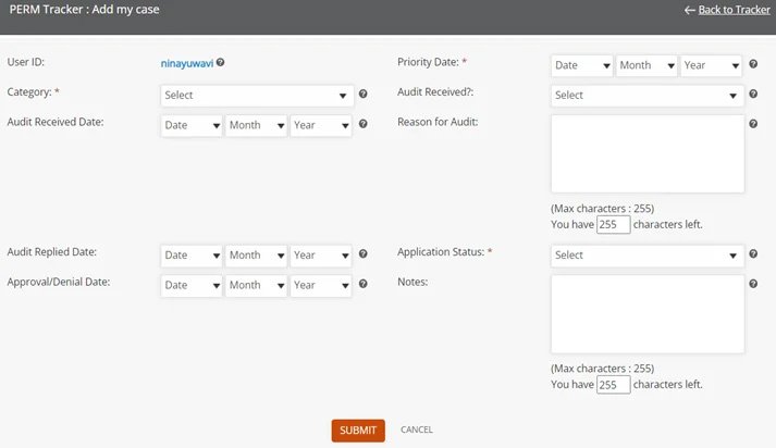 Create Your Account on Trackitt 3