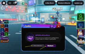 Redeem Codes in Roblox Universal Tower Defense
