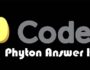 CodeHS Python Answers Key